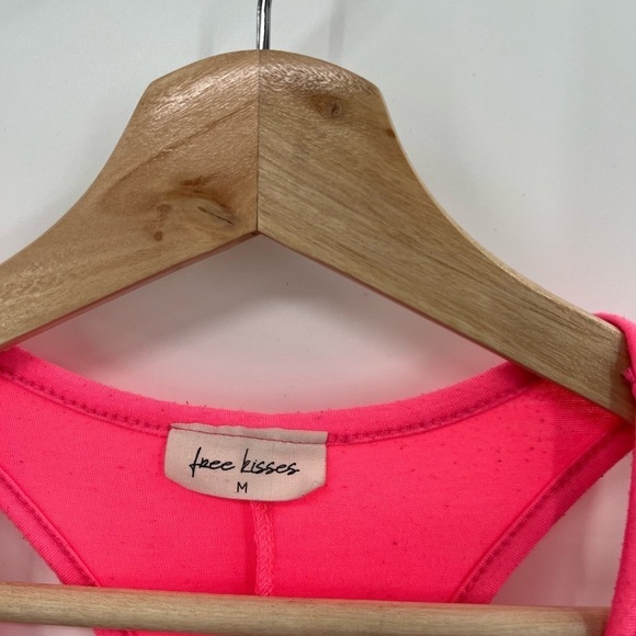 Free Kisses “With all my heart” Tank Ladies Medium - Picture 3 of 3